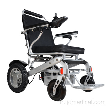 Fauteuil roulant électrique arrière à double moteur pour personnes handicapées